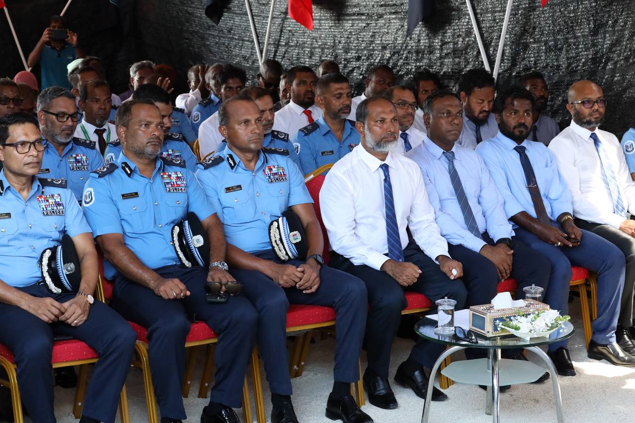 ފުލުހުންގެ ޙިދުމަތް ދިނުމަށް ޤާއިމްކުރި މ.މަޑުއްވަރީ ޕޮލިސް ޕޯސްޓް ރަސްމީކޮށް ހުޅުވުން 