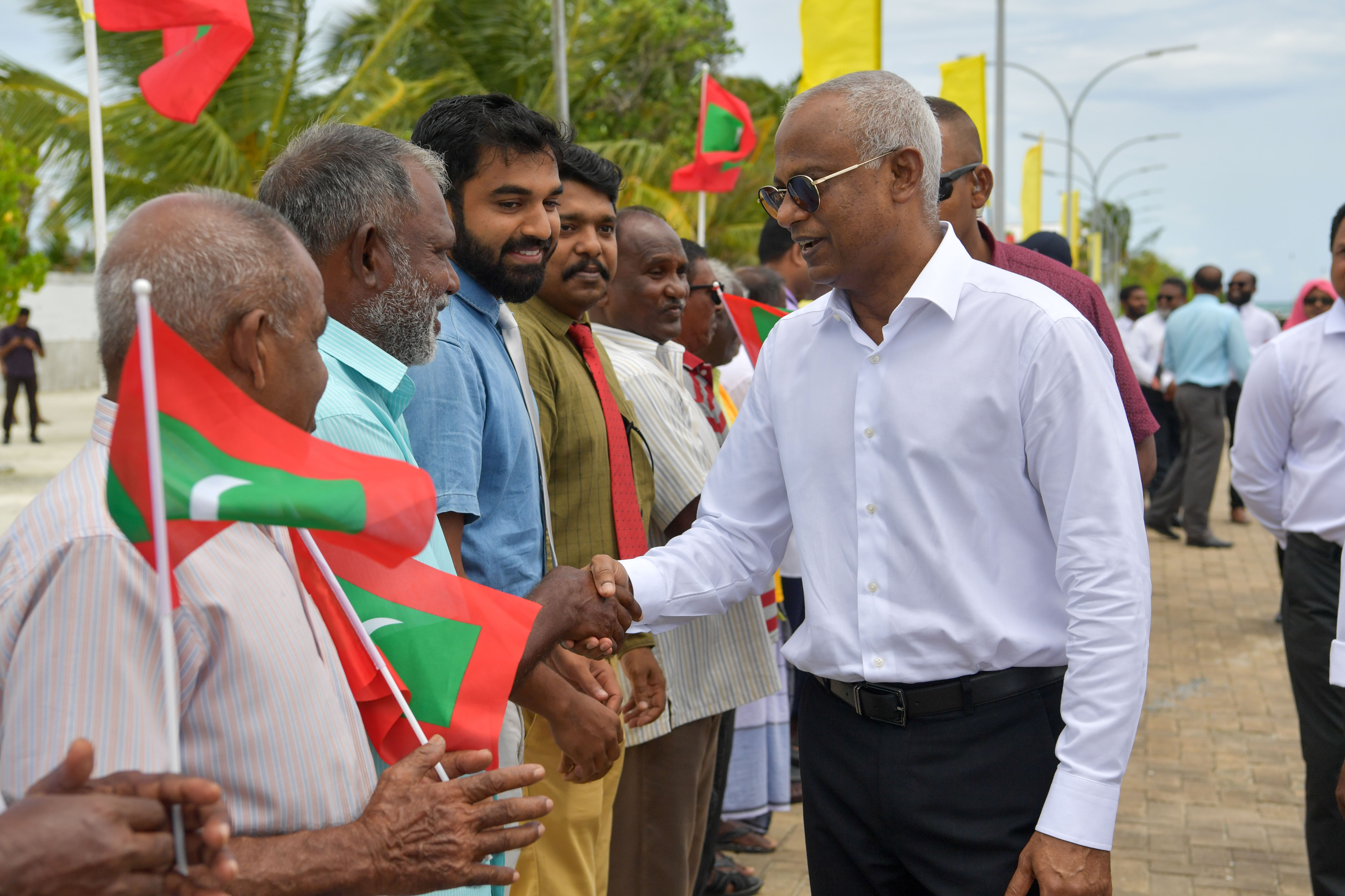 ރައީސުލްޖުމްހޫރިއްޔާ އިބްރާހީމް މުޙައްމަދު ޞާލިޙް ރަސްމީ ދަތުރުފުޅެއްގައި 27 އޯގަސްޓް 2022 ވަން ދުވަހު މ. މަޑުއްވަރިއަށް ޒިޔާރަތްކުރެއްވުން. 