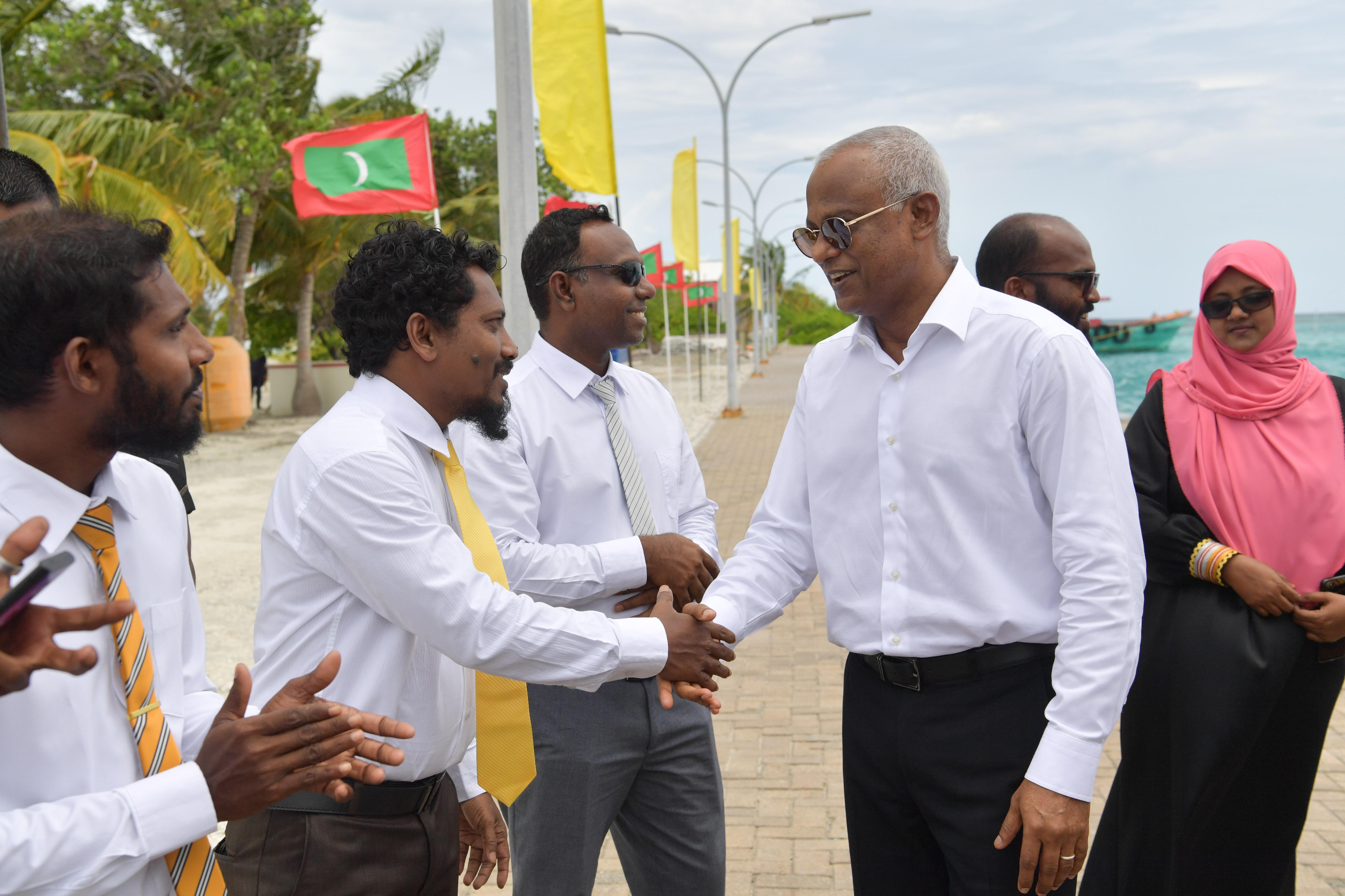 ރައީސުލްޖުމްހޫރިއްޔާ އިބްރާހީމް މުޙައްމަދު ޞާލިޙް ރަސްމީ ދަތުރުފުޅެއްގައި 27 އޯގަސްޓް 2022 ވަން ދުވަހު މ. މަޑުއްވަރިއަށް ޒިޔާރަތްކުރެއްވުން. 