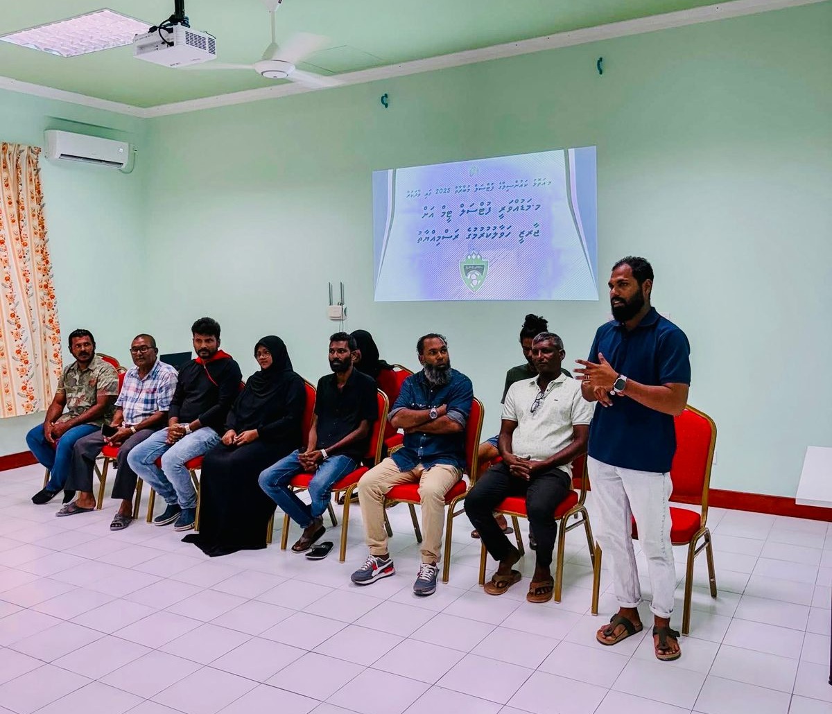މުލަކަތޮޅު އަތޮޅު ކައުންސިލްގެ ފުރަތަމަ ފުޓްސަލް މުބާރާތުގައި ވާދަކުރާ މ. މަޑުއްވަރީ ކައުންސިލްގެ ފަރާތުން ވާދަކުރާ ފުޓްސަލް ޓީމްއަށް ޖޯރޒީ ޙަވާލުކުރުމުގެ ރަސްމިއްޔާތު